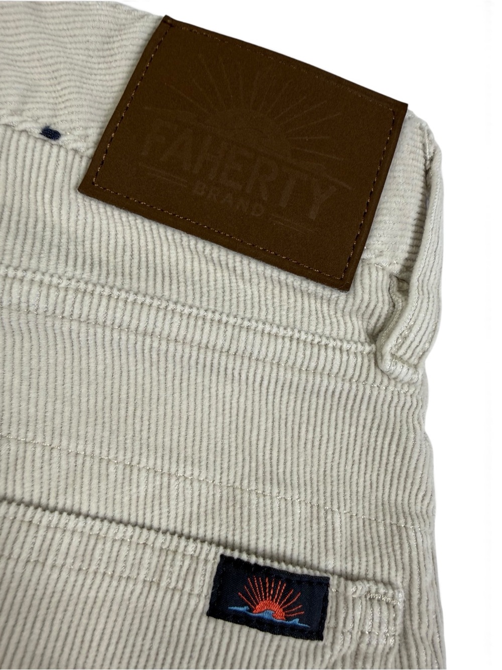 NWOT Faherty Stretch Corduroy 5-Pocket Pants Stone Men’s 32x31